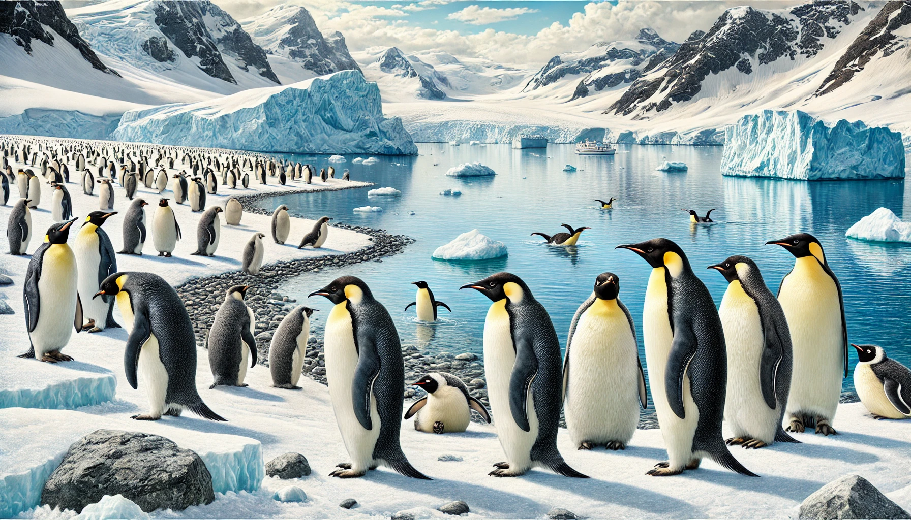 Antarctica Penguins