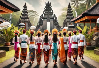 Balinese Temple Dress