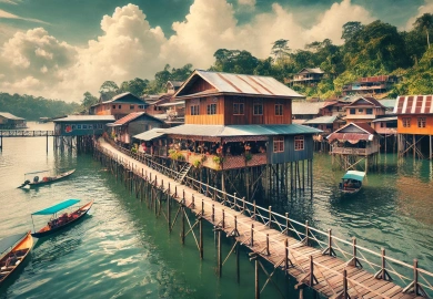 Brunei River Boats