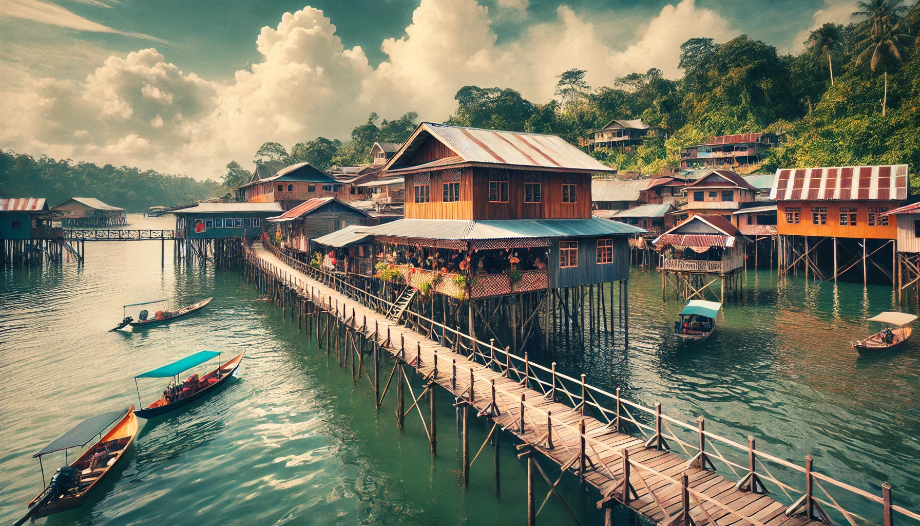 Brunei River Boats