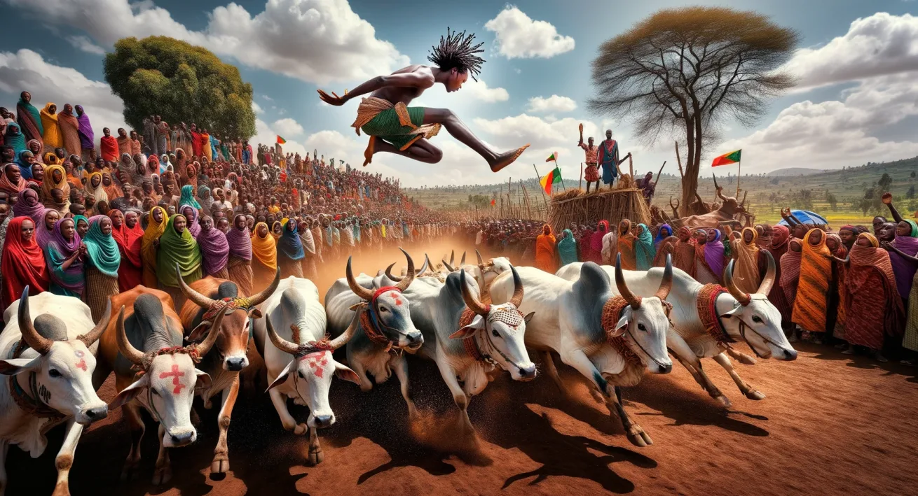 Bull Jumping Ethopia