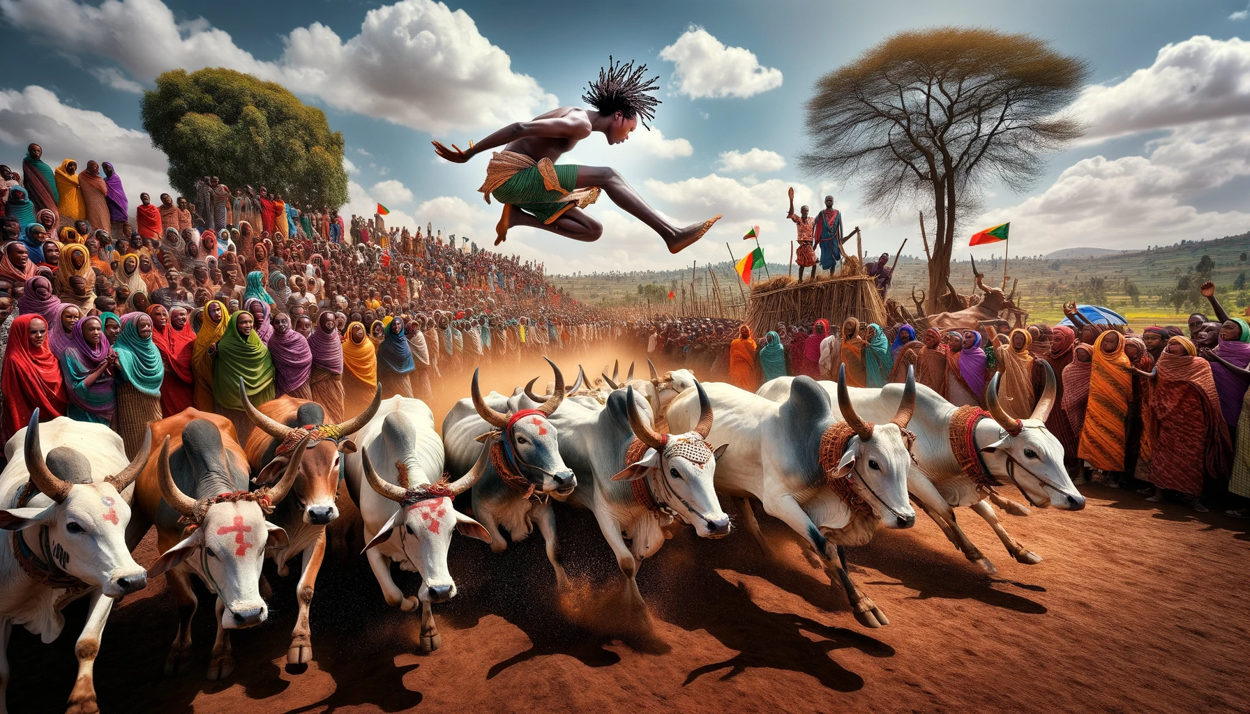 Bull Jumping Ethopia