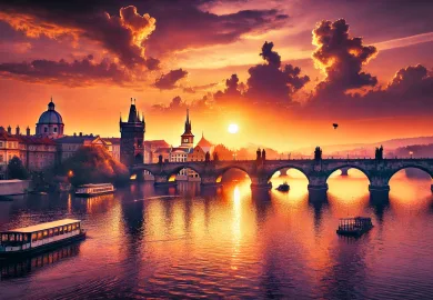 Charles Bridge Prague Czech Republic