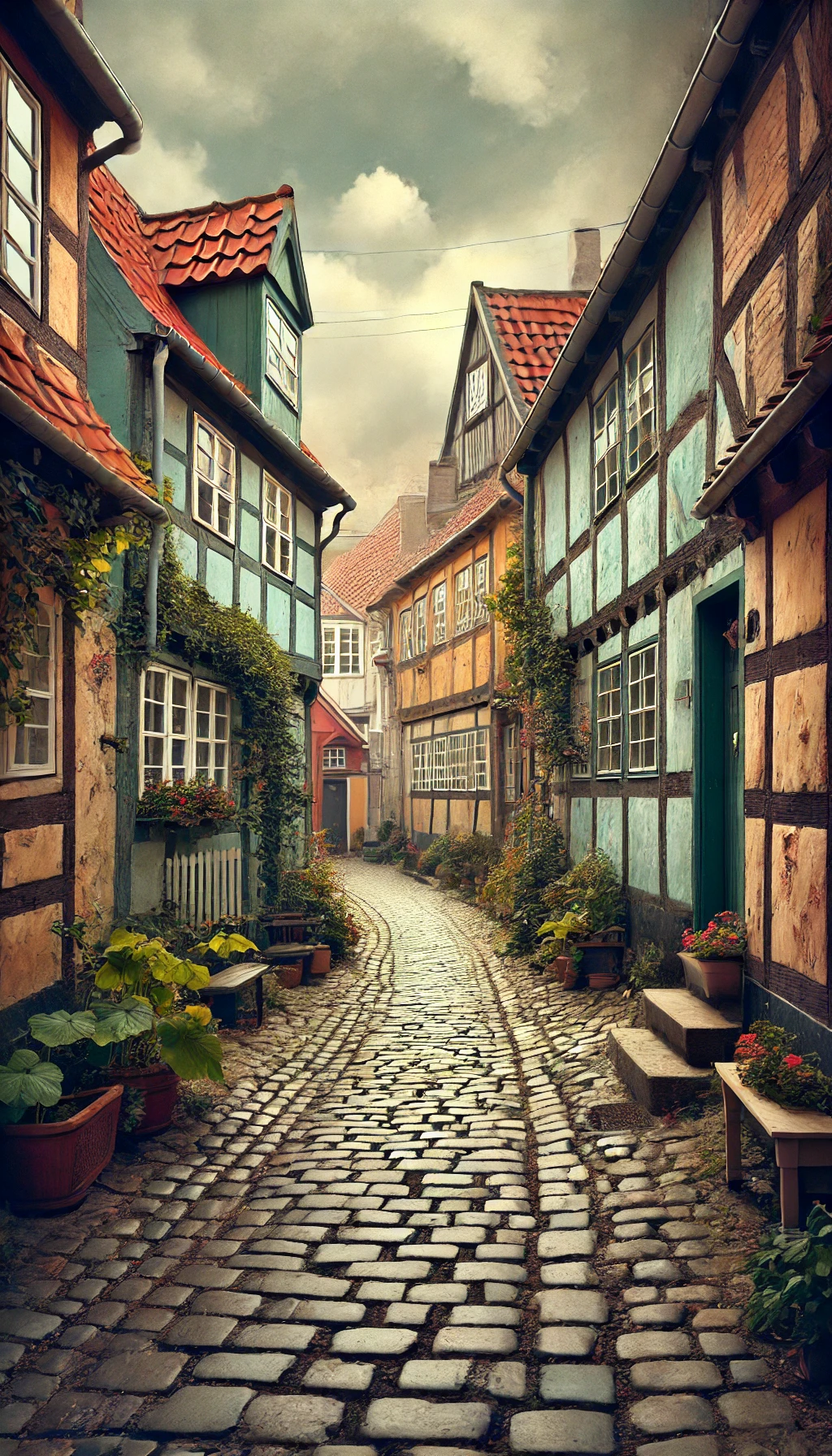 Denmark Medieval Street