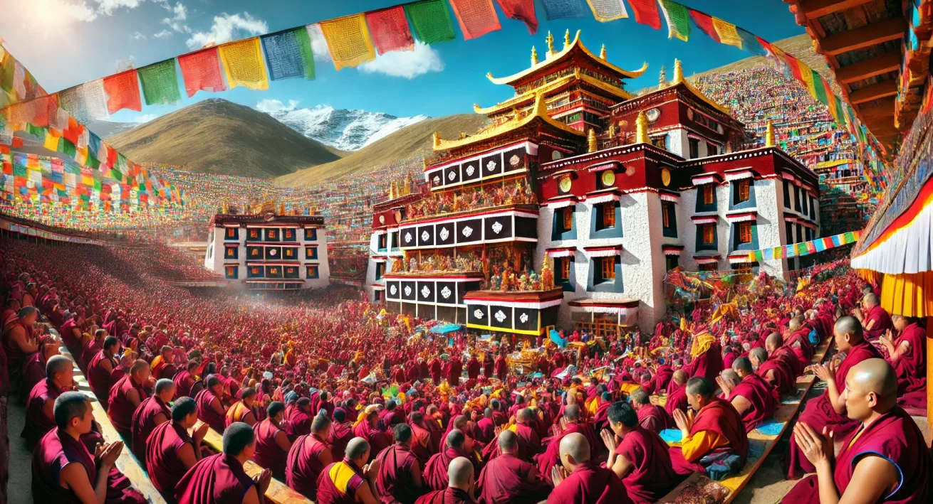 Great Monlam Festival East Tibet