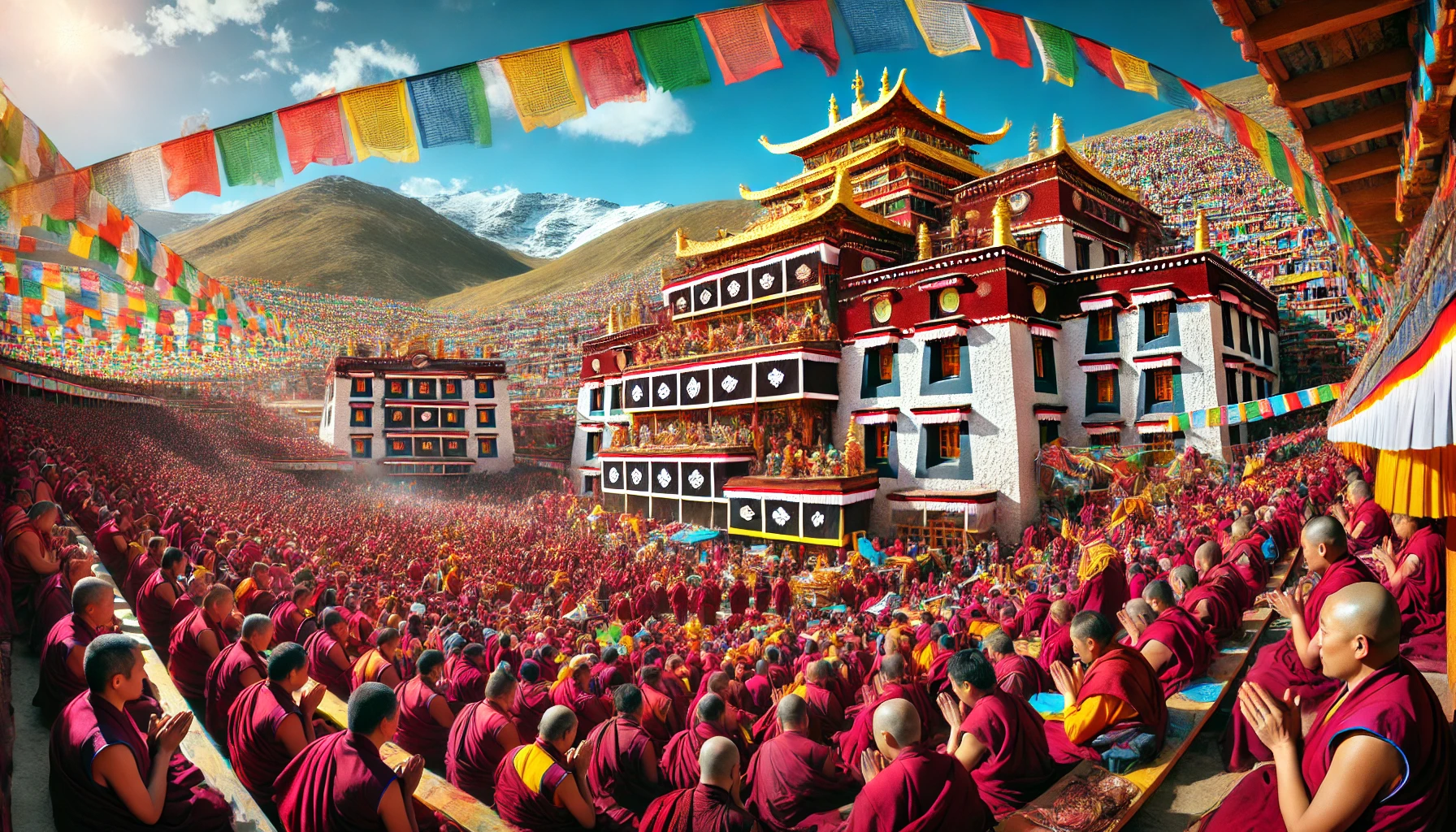 Great Monlam Festival East Tibet