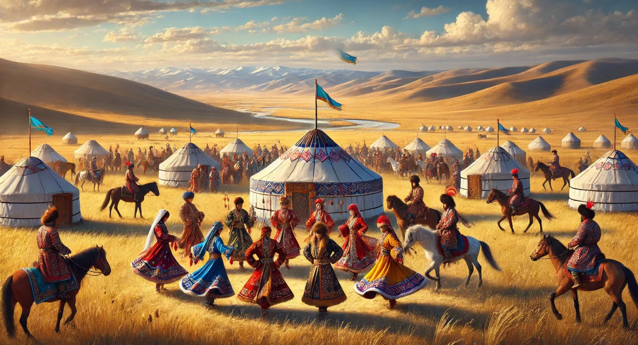 Kazakhs People Central Asia