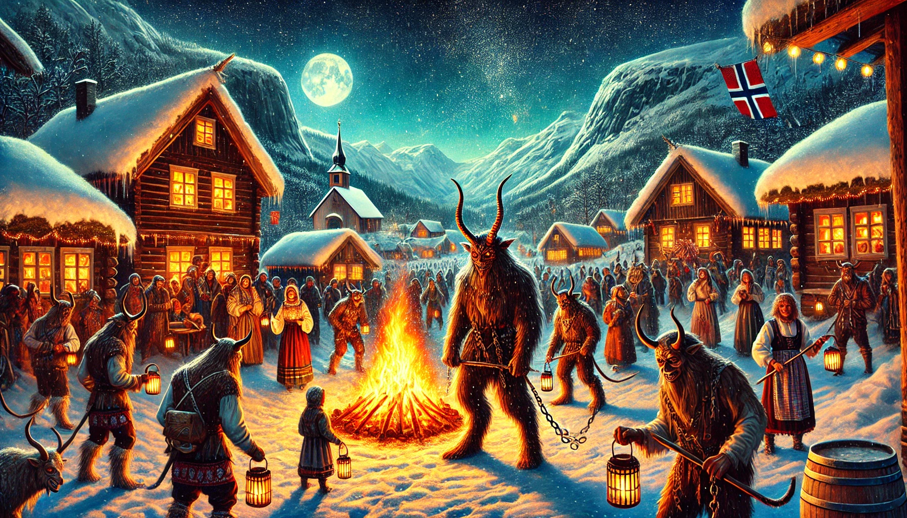 Krampusnacht Celebration Norway