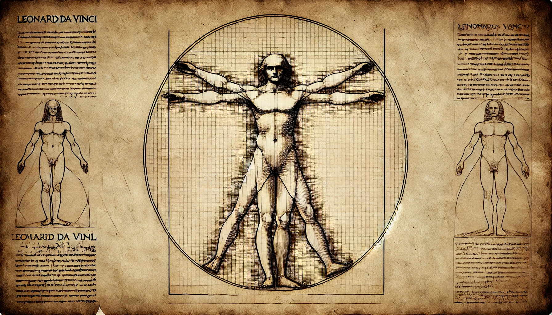 Leonardo da Vinci Vitruvian Man