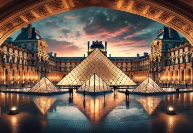 Louvre Museum Paris France