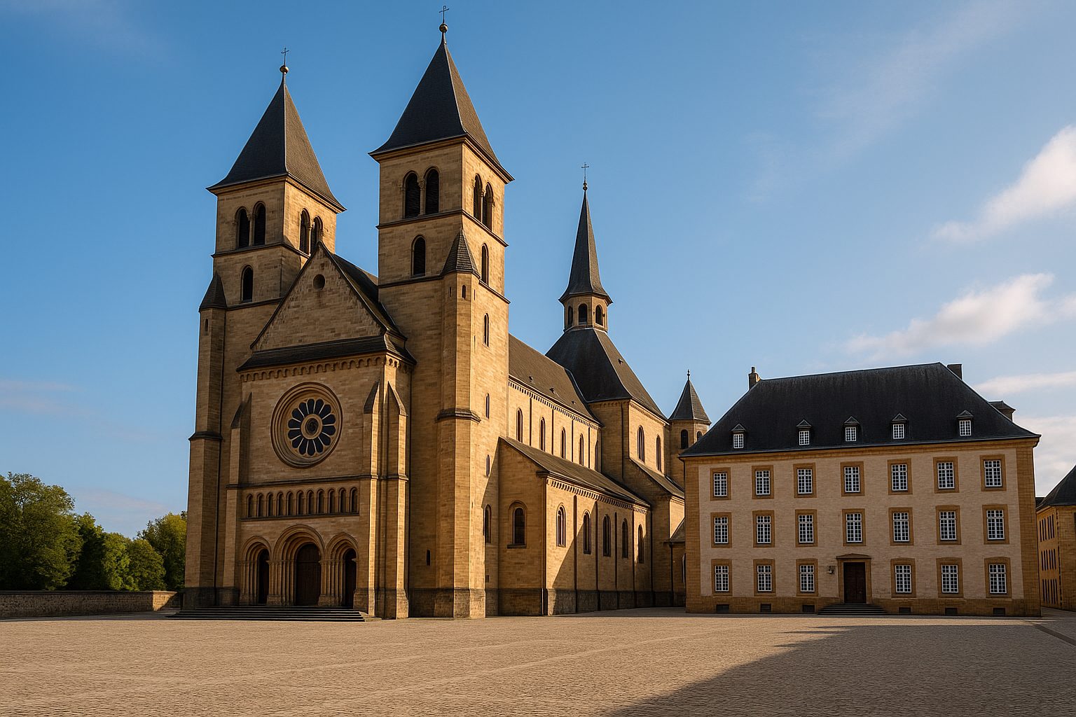 Luxembourg Abbey Echternach