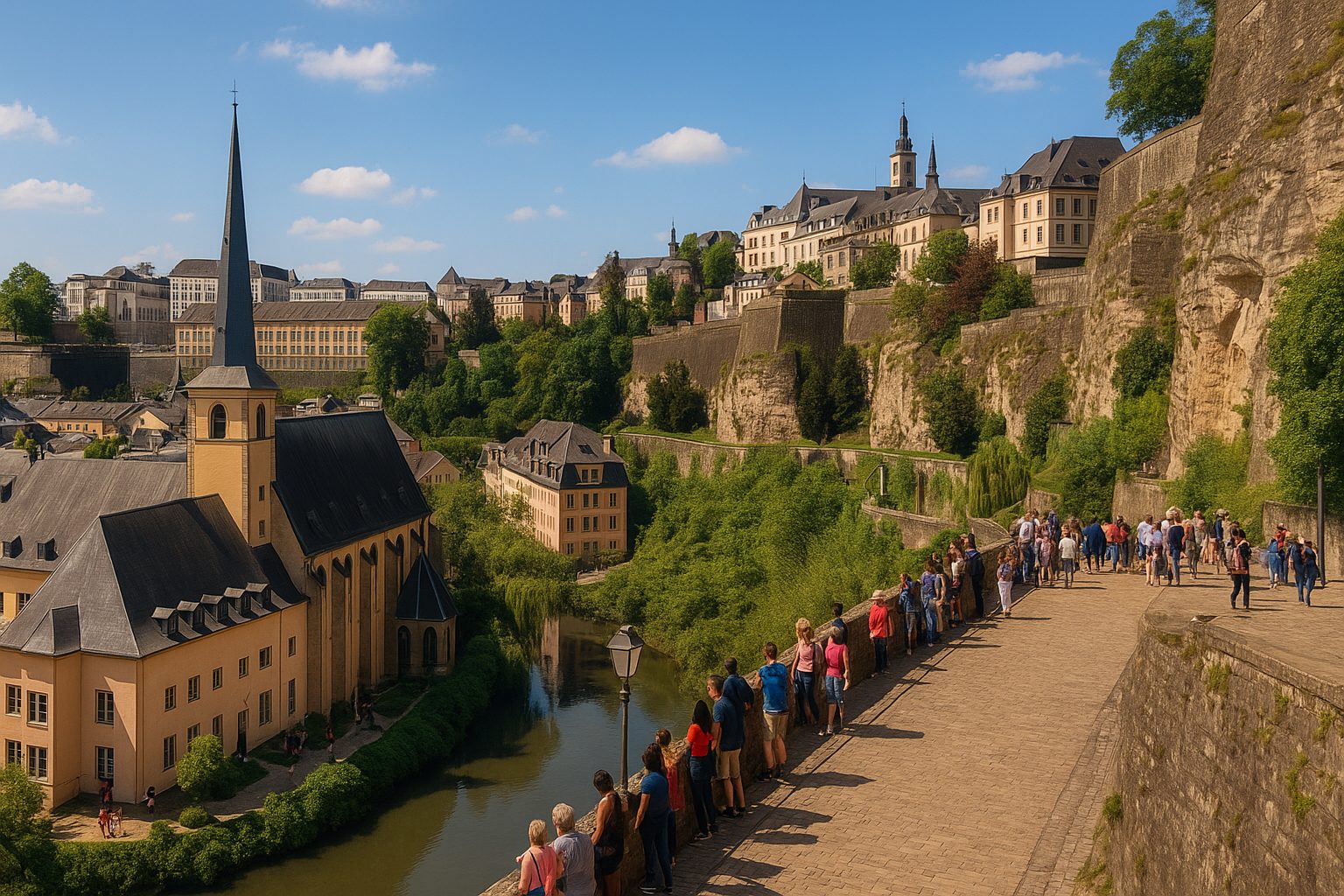 Luxembourg Chemin de la Corniche