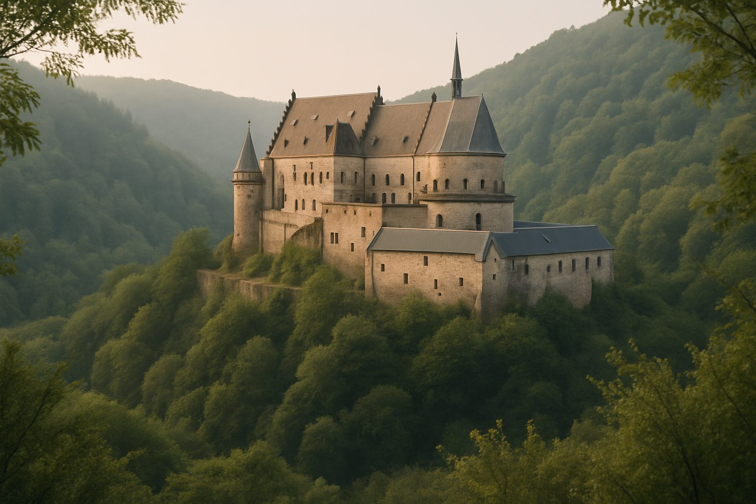 Luxembourg Vianden Castle