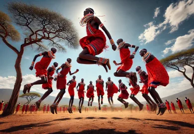 Maasai Jumping Dance