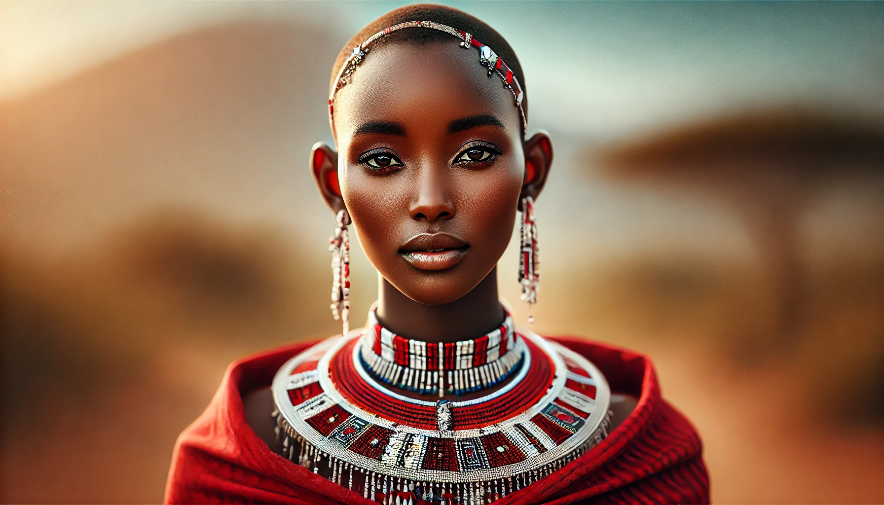 Massai Woman Poertrait