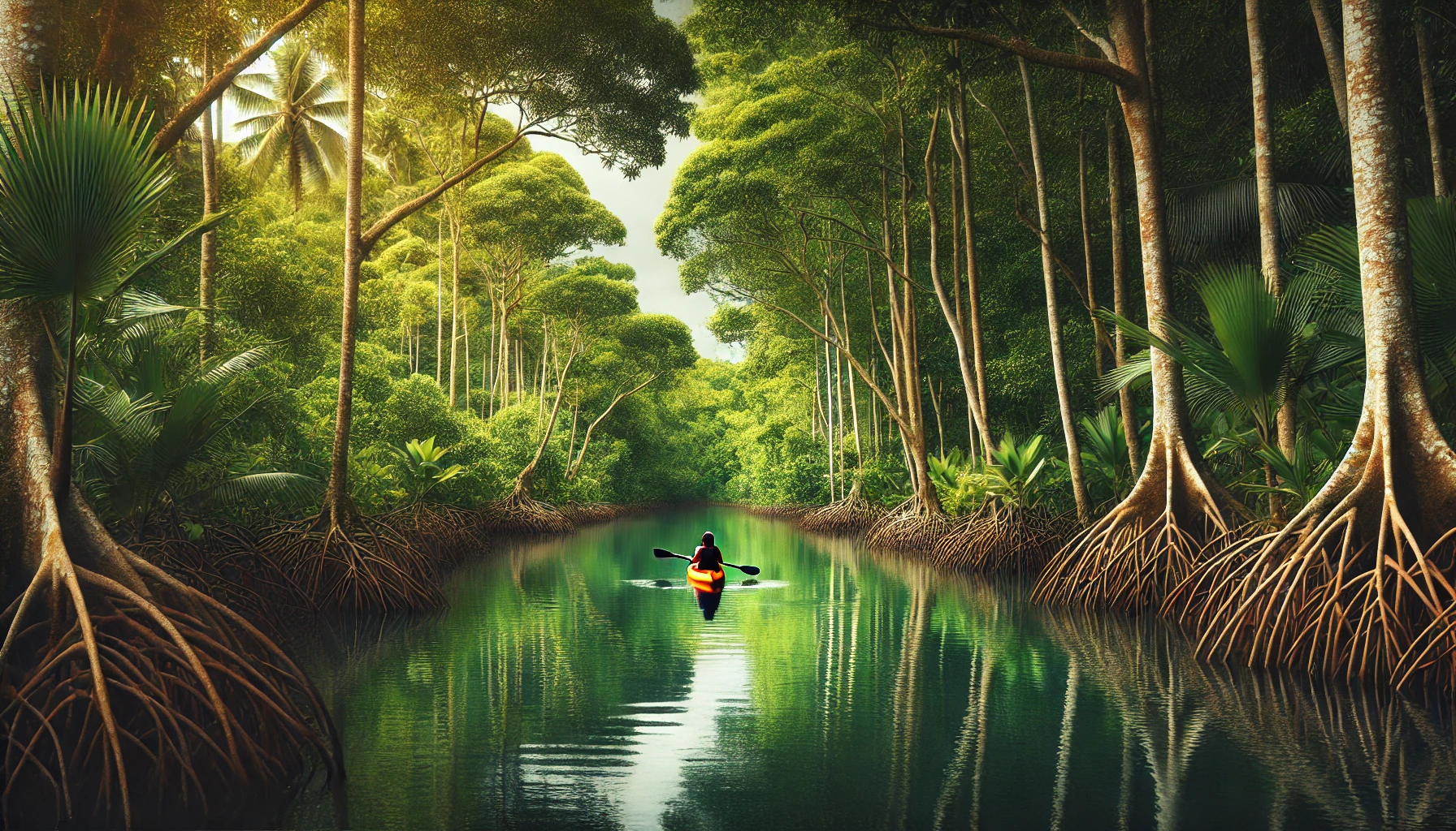 Micronesia Kosrae Mangrove Forest