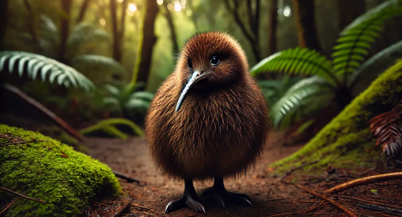 New Zealand Kiwi Bird