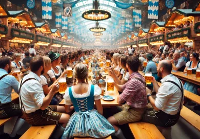 Oktoberfest Festival Munich Bavaria Germany