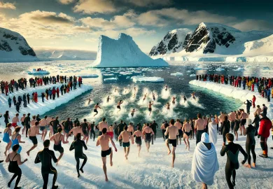 Polar Plunge Antarctica