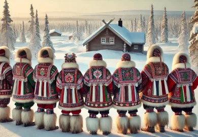 Sámi Clothing Lapland