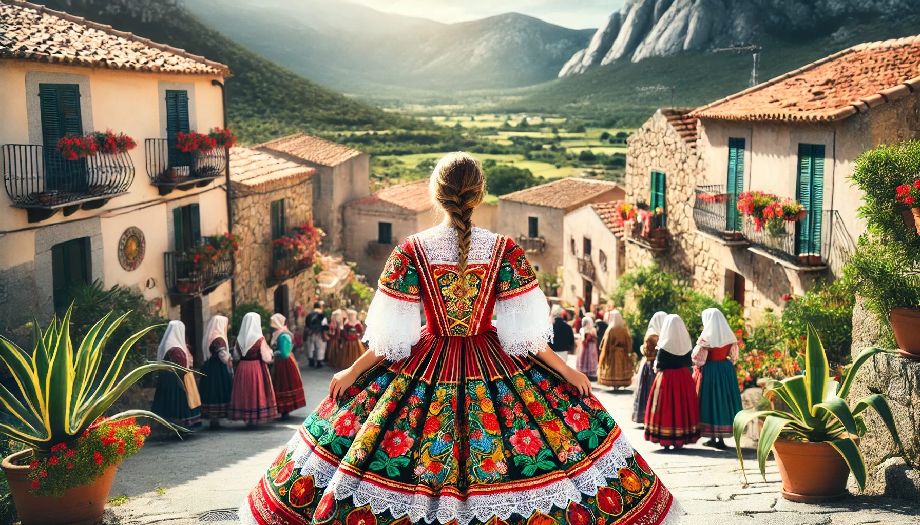 Sardinian Traditional Dress Italy