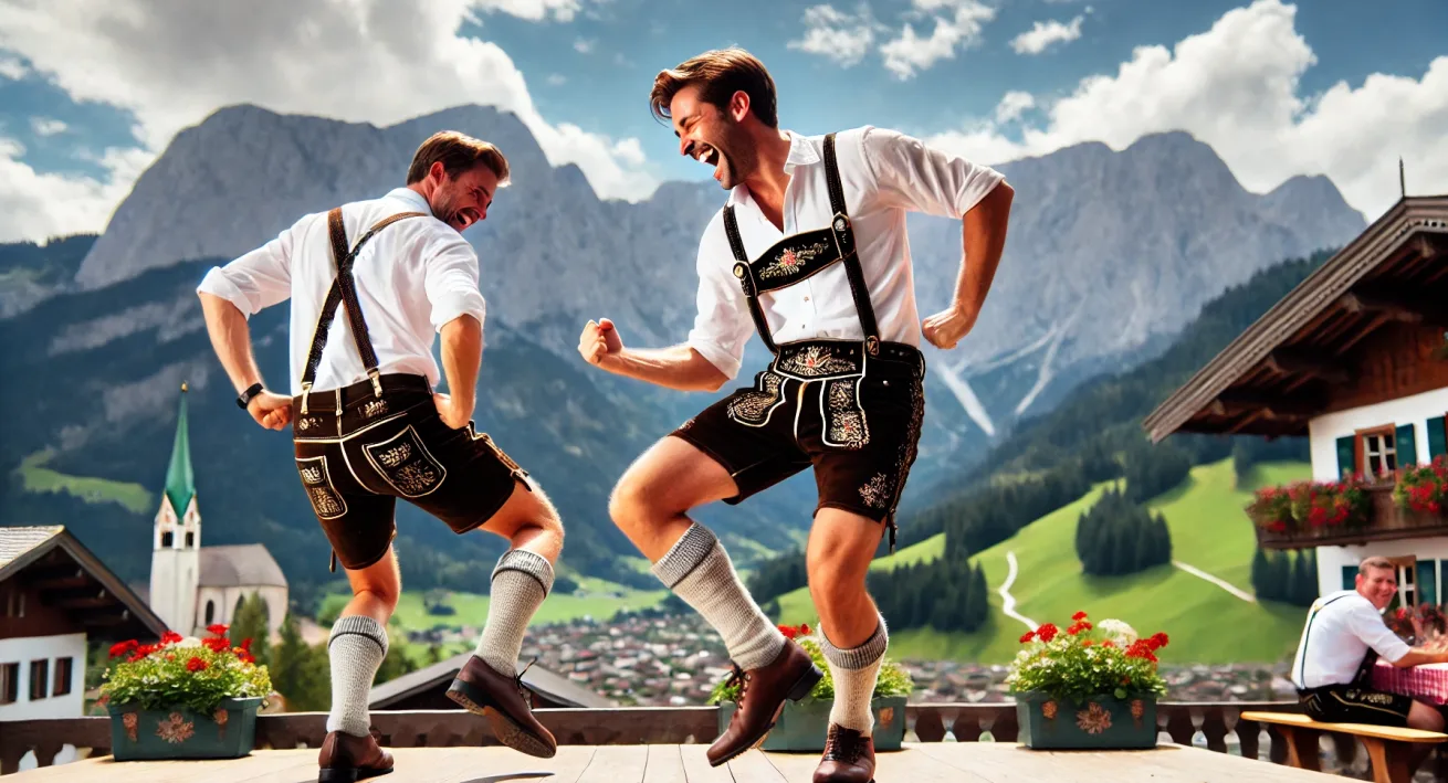 Schuhplattler Dance Tradition Bavaria Germany