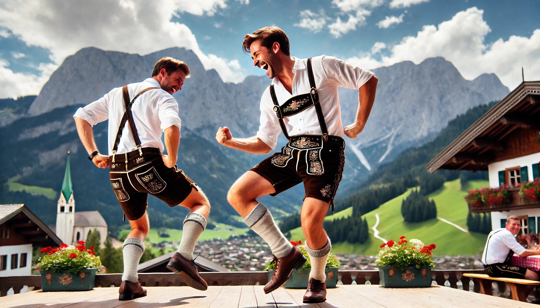 Schuhplattler Dance Tradition Bavaria Germany