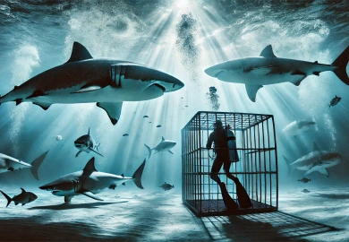 White Shark Cage Diving